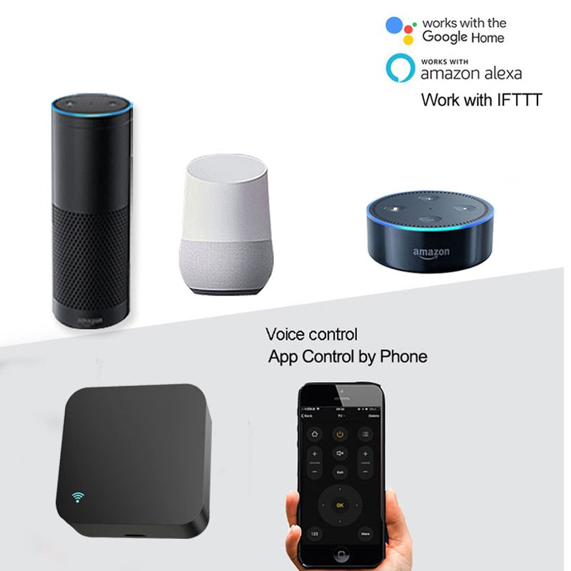 Universal Remote Control with Alexa and Google Assistant Support